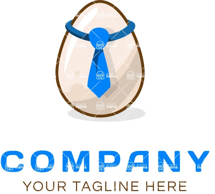 Business Logo Templates - vector graphics in a pack from GraphicMama - Abstract Colorful Business Company Logo Design with Egg